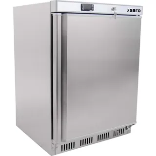 Saro Lagertiefkühlschrank - Edelstahl, Modell HT 200 SS, - Silber