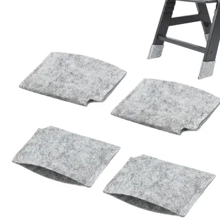 4 Stück Hochstuhl Zubehör, Filz Gleitschutz für Hochstühle, Hauke Hochstuhl Zubehör, für Hochstuhl, Antirutsch Aufsätze für Stuhlbeine, 4X Bodenschoner kompatibel mit Alpha