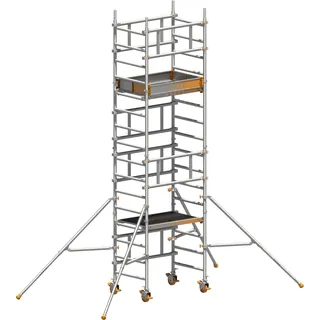 Layher SoloTower Aluminium-Fahrgerüst, 1600103 max. Plattformhöhe, 3.15 m