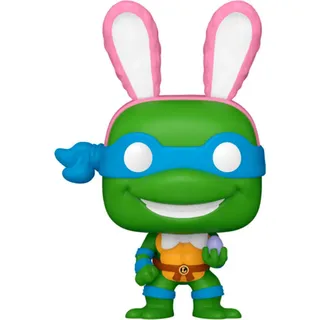 Funko FK86046 - Teenage Mutant Ninja Turtles Pocket POP! Vinyl Figuren Easter Leo 4 cm Display (16) - - Grün