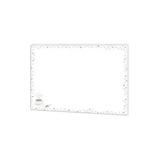 RNK-Verlag Schreibtischunterlage Coffee weiß Papier 60,0 x 42,0 cm, 30 Blatt