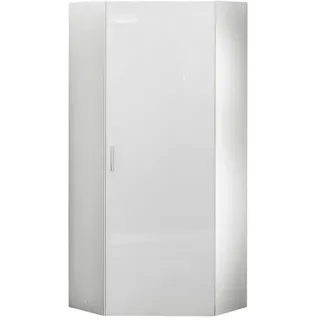 WIMEX Eckschrank Malta 83 x 185 x 80 cm Weiß