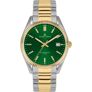 Jacques Lemans Derby Bicolor Edelstahl 36 mm 50-4K