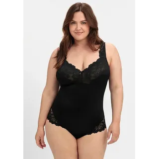 sheego Miederbody Body . Spitze schwarz 120