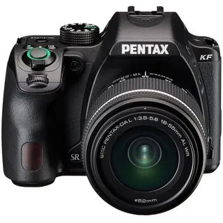 Pentax KF + 18 -55mm WR Zoomobjektiv, staubdicht, wetterfest, Vario-LCD-Display, schwarz