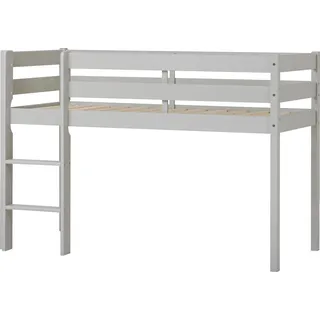 Hoppekids Spielbett »ECO COMFORT, Hochbett, in 2 Einzelbetten teilbar« Höhe 72cm, Farbe & Größe & Matratze, grau