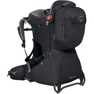 Osprey Poco Premium Babytrage Kraxe Wandertrage Schwarz