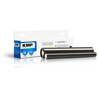 KMP F-P4 schwarz Thermo-Druckfolie kompatibel zu Philips PFA-331, 1 Rolle