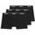 Boxershorts 3 PACK Schwarz XL