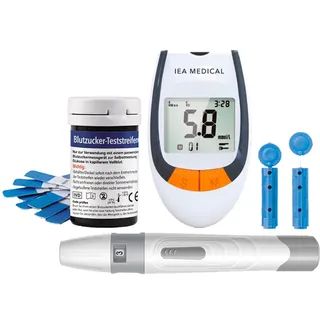 IEA Medical Blutzuckermessgerät Ac-309 Set Lanzetten 1 St