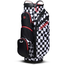 OGIO All Elements Silencer Waterproof Cart Bag, Warped Checkers