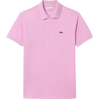 LACOSTE L1212 SHORT SLEEVED RIBBED COLLAR S Rosa - Rosa