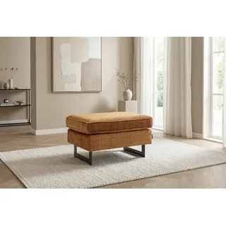 Home Affaire Polsterhocker Pinto 76 x 48 x 56 cm Rot