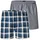 Weiter Boxer Boxershorts Multipacks 2er mit Eingriff Gummizug