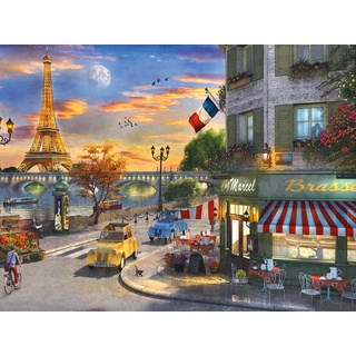 Ravensburger Puzzle 12000745 - Romantisches Paris - 1500 Teile Puzzle für Erwachsene und Kinder ab 14 Jahren, Stadt-Puzzle Paris