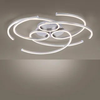 Paul Neuhaus LED-Deckenleuchte Danilo Stahl 70 x 63 cm