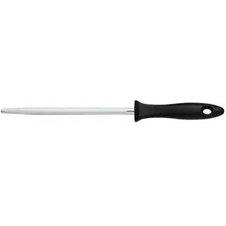 Fiskars Essential Sharpening Steel-20 Cm Messerschärfer - Silver / Black - One Size