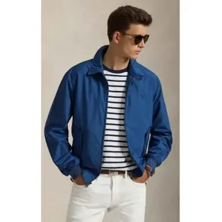 Polo Ralph Lauren für Herren. 710970434004 Southland Faltjacke blau (L), Lässig, Recyceltes Polyester