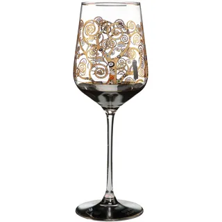 Goebel Klimt Baum des Lebens Weinglas - Bunt