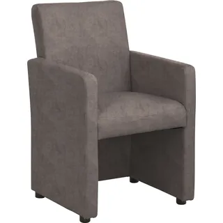 Home Affaire Cocktailsessel Bologna Kunstleder 60 x 90 x 59 cm Braun