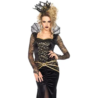 Leg Avenue 85462 - Deluxe Evil Queen Kostüm, Größe Medium (EUR 38)