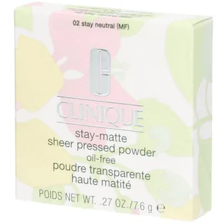 Clinique Stay-Matte Sheer Pressed Puder Stay Neutral