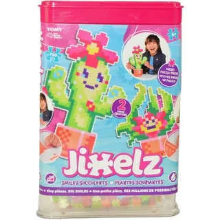 Tomy Bausatz Spielzeug Jixelz Smiley Succulents 750 Stück Kaktus