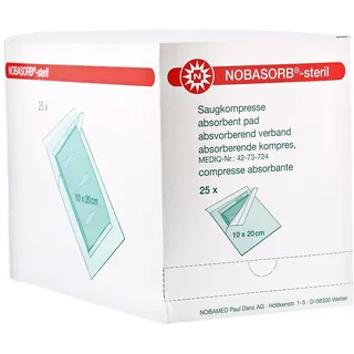 NOBAMED Nobasorb steril 10x20 cm P1