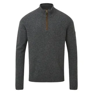 Sherpa Kangtega 1/4 Zip Herren Rollkragenpullover, blau - S