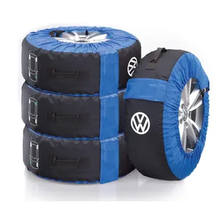 Volkswagen 000073900 Reifentaschen-Set, Schwarz