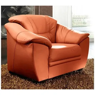sit&more Sessel Top Savona Federkern 103 x 90 x 90 cm Orange