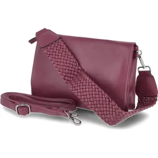 Gabor Damen Schultertasche/ Umhängetasche/ Überschlagtasche VERI Lila Kunstleder- - Lila