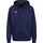 Fleece Zip navy/weiss L