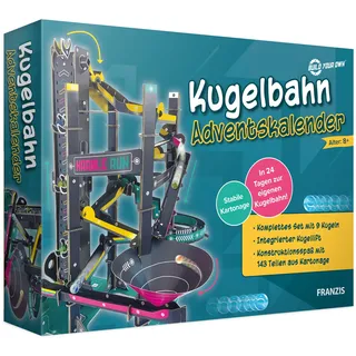 Franzis Kugelbahn Adventskalender 2023 67300