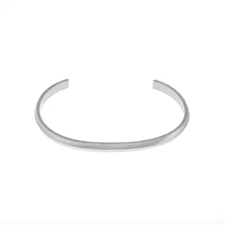 Fossil Harlow Armreif Edelstahl silber 563050C00 Größe M