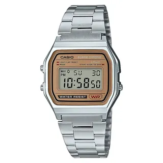 Casio A158WEA Edelstahl 33,2 mm A158WEA-9EF