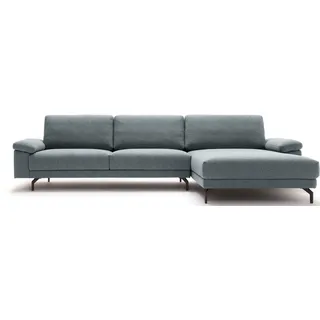 creation by rolf benz Ecksofa »CR.450 elegantes Designsofa mit hohem Sitzkomfort«, blau