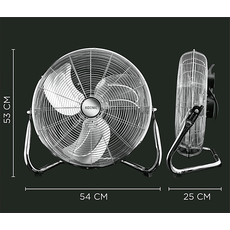 Bild KFF 45322 M Windmaschine Edelstahl (125 Watt)