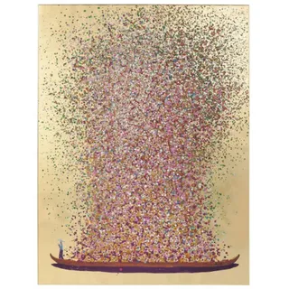 Kare Touched Flower Boat 80x100cm