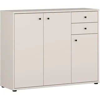 Forte Kommode Tempra 108,8 x 85,5 x 34,8 cm Beige