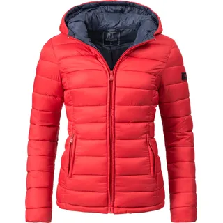 Steppjacke MARIKOO "Steppjacke Lucy", Damen, Gr. S, rot, Obermaterial: 100% Nylon NY.  Obermaterial: Futter: 100% Polyester PES. 100% Polyester PES., Jacken Steppjacke