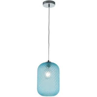 Xxxl Hängeleuchte , Blau , Glas , 34.5 cm , Lampen & Leuchten, Innenbeleuchtung, Hängeleuchten, Pendelleuchten