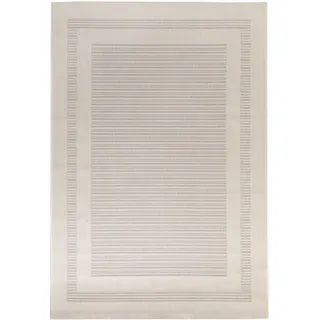 Steffensmeier Outdoorteppich 200/290 cm Bergen Bordüre , Grau , Textil , Rechteckig , 200x290 cm , wasserabweisend , Teppiche und Böden, Teppiche, Outdoorteppiche