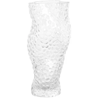Beliani Blumenvase Glas transparent Elatos , Transparent , 23 cm , Dekoration, Vasen, Glasvasen