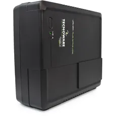 Tecnoware Power Systems - UPS ERA PLUS ACTIVE 1200 , Unterbrechungsfreie Stromversorgung , Schutz für PC mit Active PFC, Mac, Gaming-Konsole, AVR, USB , 1200VA