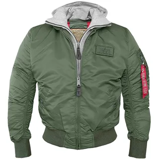 Alpha Industries MA-1 D-Tec Bomberjacke Sage-Green 3XL