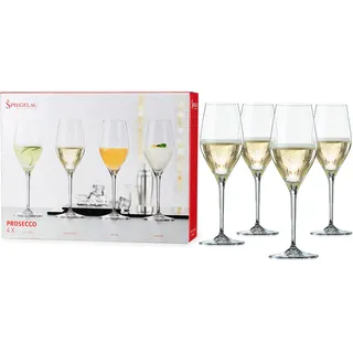 Spiegelau & Nachtmann, 4-teiliges Prosecco-Set, Kristallglas, 270 ml, Special Glasses, 4400275