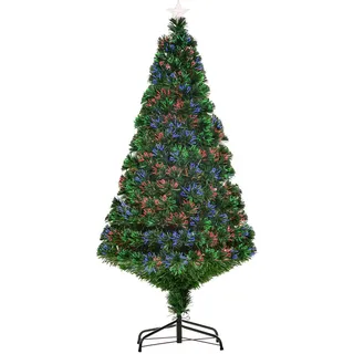 Homcom Weihnachtsbaum Metall, PVC