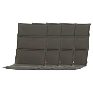 4er-Set Sesselauflage Centauri olivgrün 110x48x3cm Sitzkissen Stuhlkissen kissen