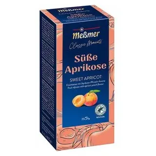 Meßmer Süße Aprikose Tee 25 Portionen